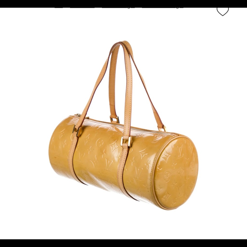 Handbags Papillon Louis VUITTON Patent Leather